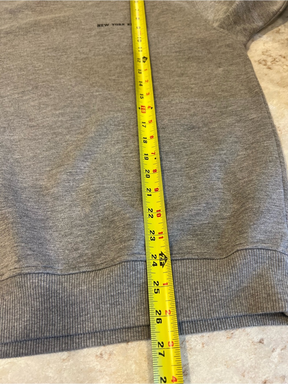 The Kooples Gray New York Knicks Crewneck Sweatshirt - Picture 5 of 10